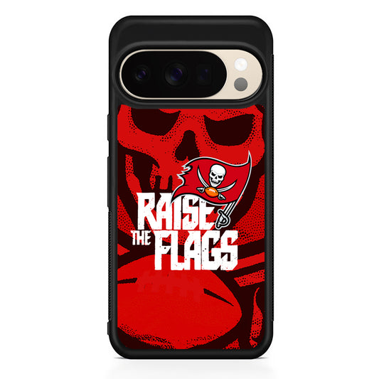 NFL Tampa Bay Buccaneers Flags Google Pixel 10 Pro XL Case | Slim Google Pixel 10 Pro XL Protective Case