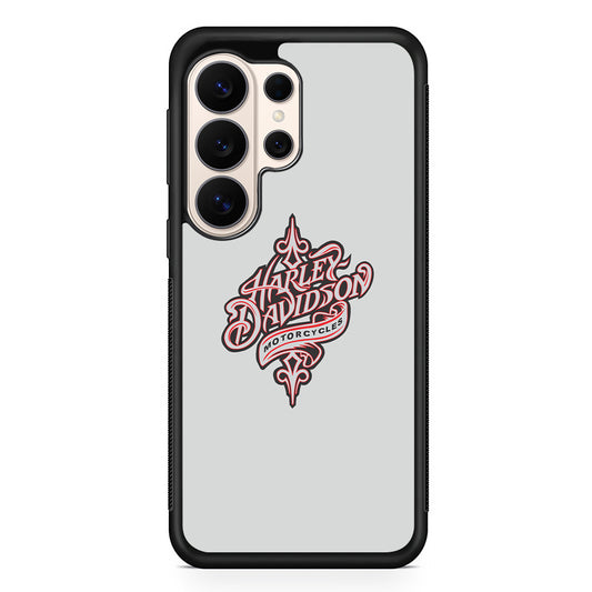 Harley Davidson Soft Grey Samsung Galaxy S26 Ultra Case | Slim Everyday Protection for Galaxy S26 Ultra