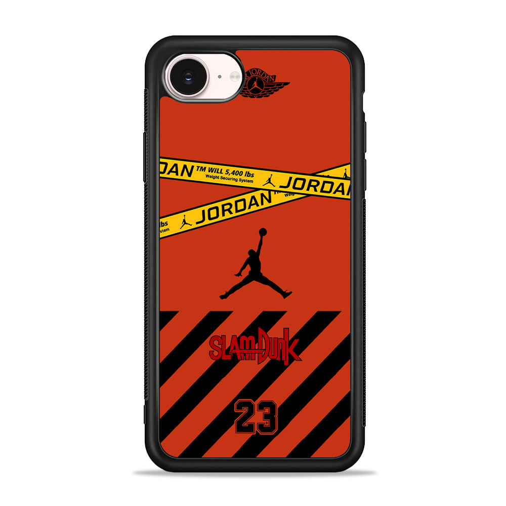Air Jordan Run and Step Up iPhone 17e Case - Silicone Case
