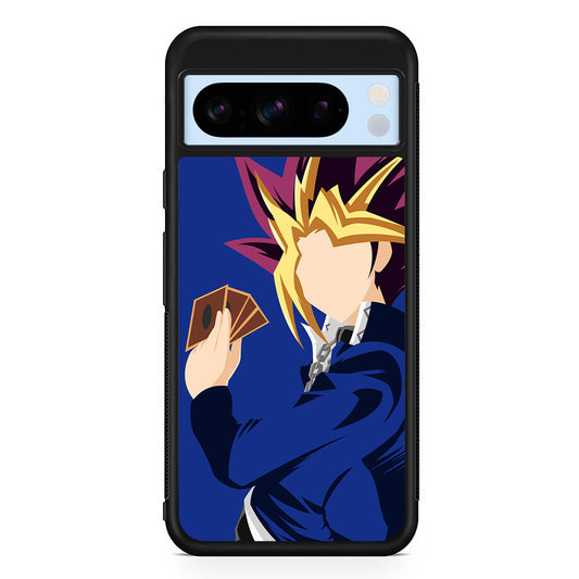 Yu-Gi-Oh Yugi Mutou Silhouette Google Pixel 8 Pro Case | Slim Rubber Case for Google Pixel 8 Pro