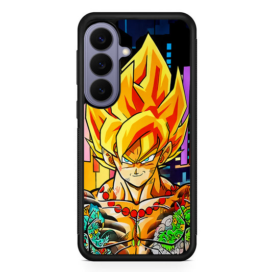 Goku Dragon Ball Z Yakuza Samsung Galaxy S26 Case | Durable Rubber Case for Samsung Galaxy S26