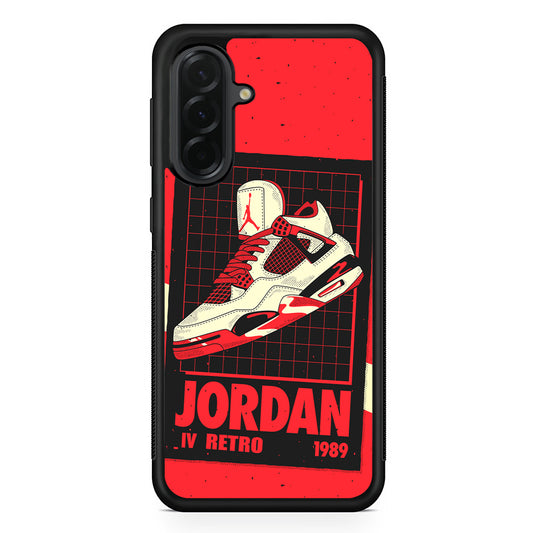 Air Jordan Poster from The Past Samsung Galaxy A36 Case | Slim Samsung Galaxy A36 Protective Case