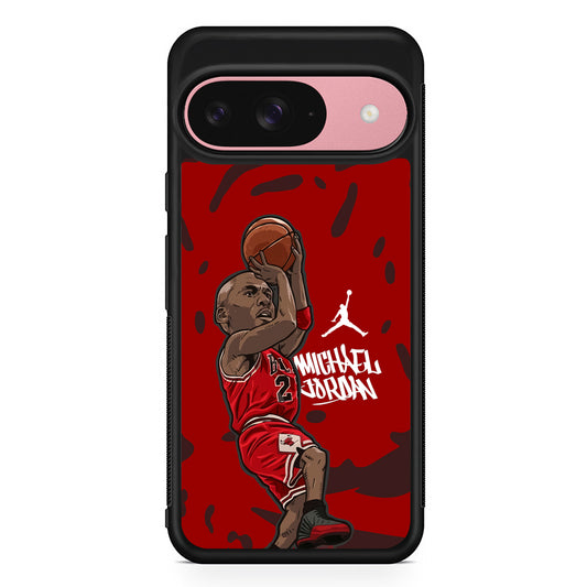 Air Jordan Tiny Slamdunk Google Pixel 9 Case | Google Pixel 9 Protective Rubber Case