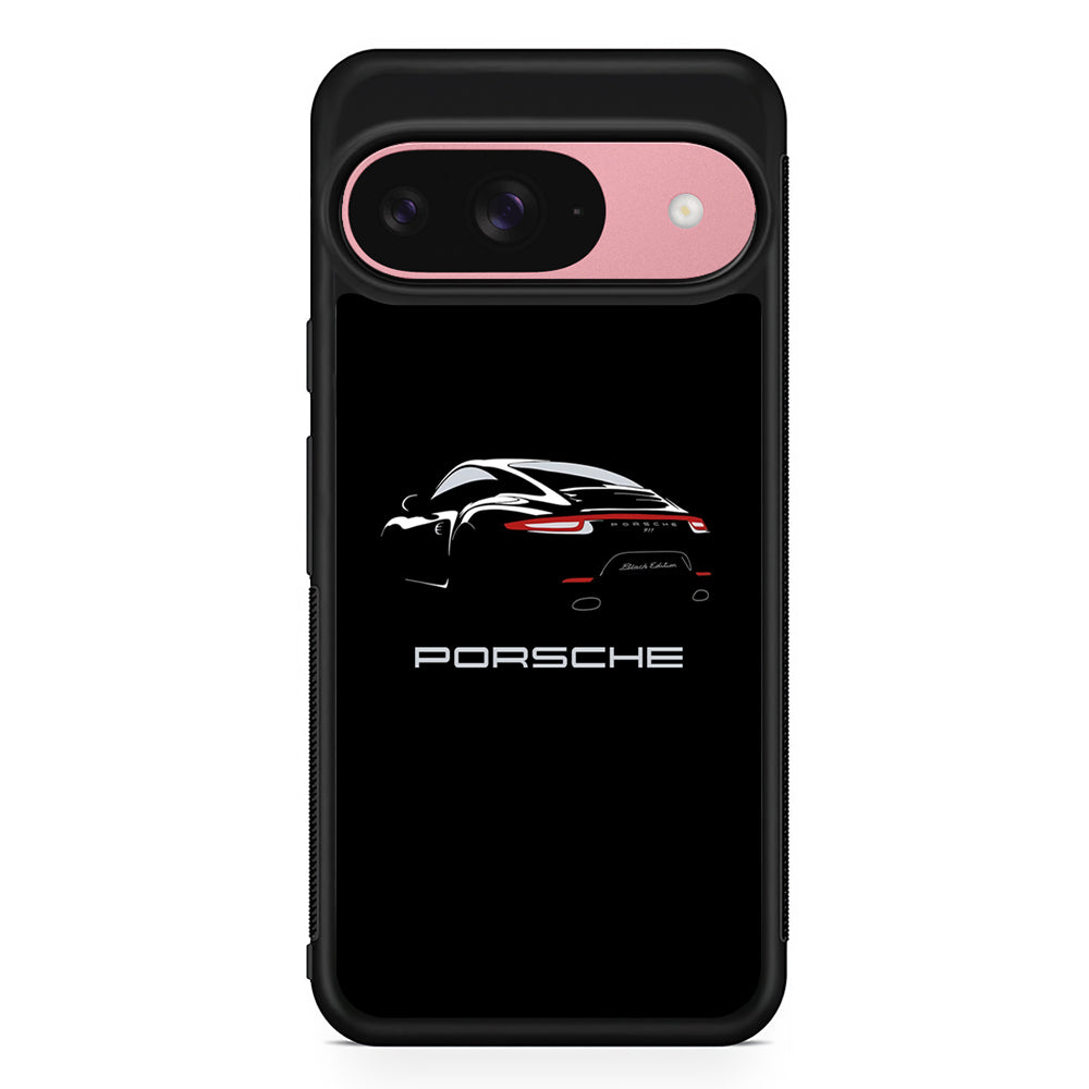 Porsche Black Edition Google Pixel 9 Case | Durable Google Pixel 9 Cover
