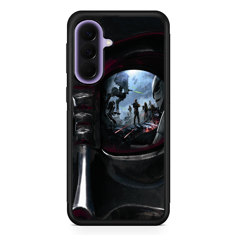 Star Wars Darth Vader Eye Samsung Galaxy A57 Case | Slim Samsung Galaxy A57 Rubber Case
