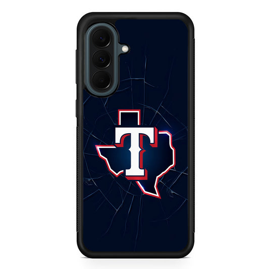 MLB Texas Rangers Team Samsung Galaxy A37 Case | Samsung Galaxy A37 Rubber Phone Case