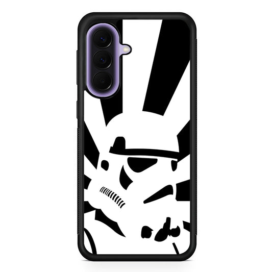 Star Wars Stormtrooper Black White Samsung Galaxy A57 Case | Slim Samsung Galaxy A57 Rubber Case
