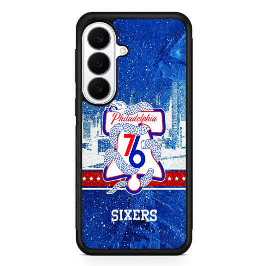 NBA Philadelphia 76ers Sixers Samsung Galaxy S26 Plus Case | Slim Protective Cover for Samsung Galaxy S26 Plus