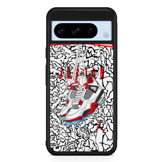 Air Jordan Passing The Challenge Google Pixel 8 Pro Case | Slim Protective Cover