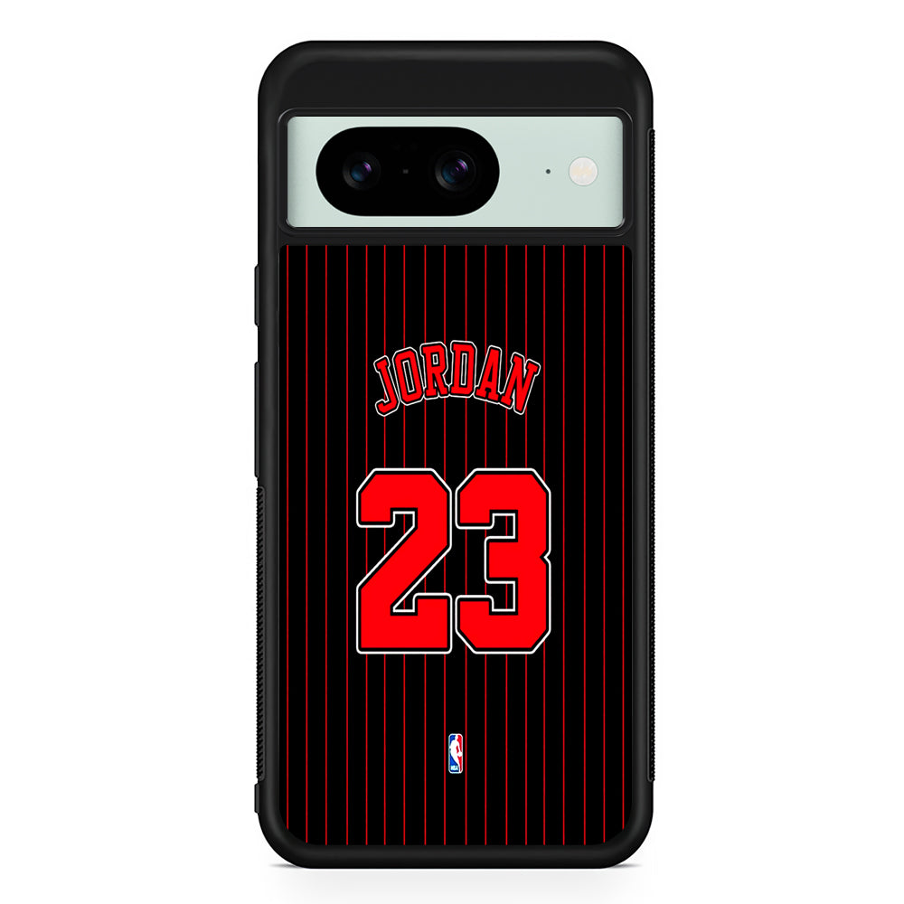 Michael Jordan Jersey 23 Google Pixel 8 Case | Durable Protective Cover for Google Pixel 8