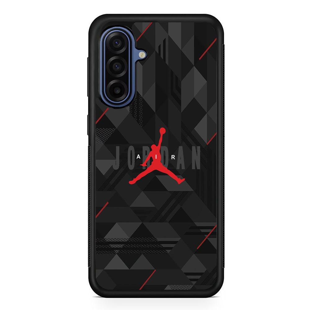 Air Jordan Black Shapes Samsung Galaxy A17 Case | Durable Samsung Galaxy A17 Cover