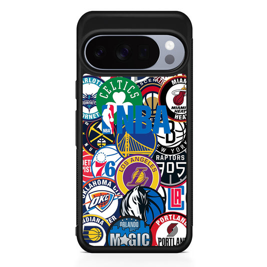 All NBA Basketball Teams Google Pixel 10 Pro Case | Slim Google Pixel 10 Pro Rubber Case