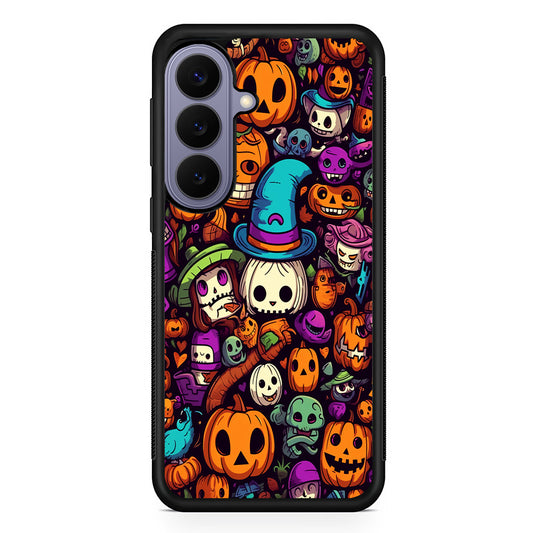 Horror Halloween Themed Samsung Galaxy S26 Case | Durable Rubber Case for Samsung Galaxy S26