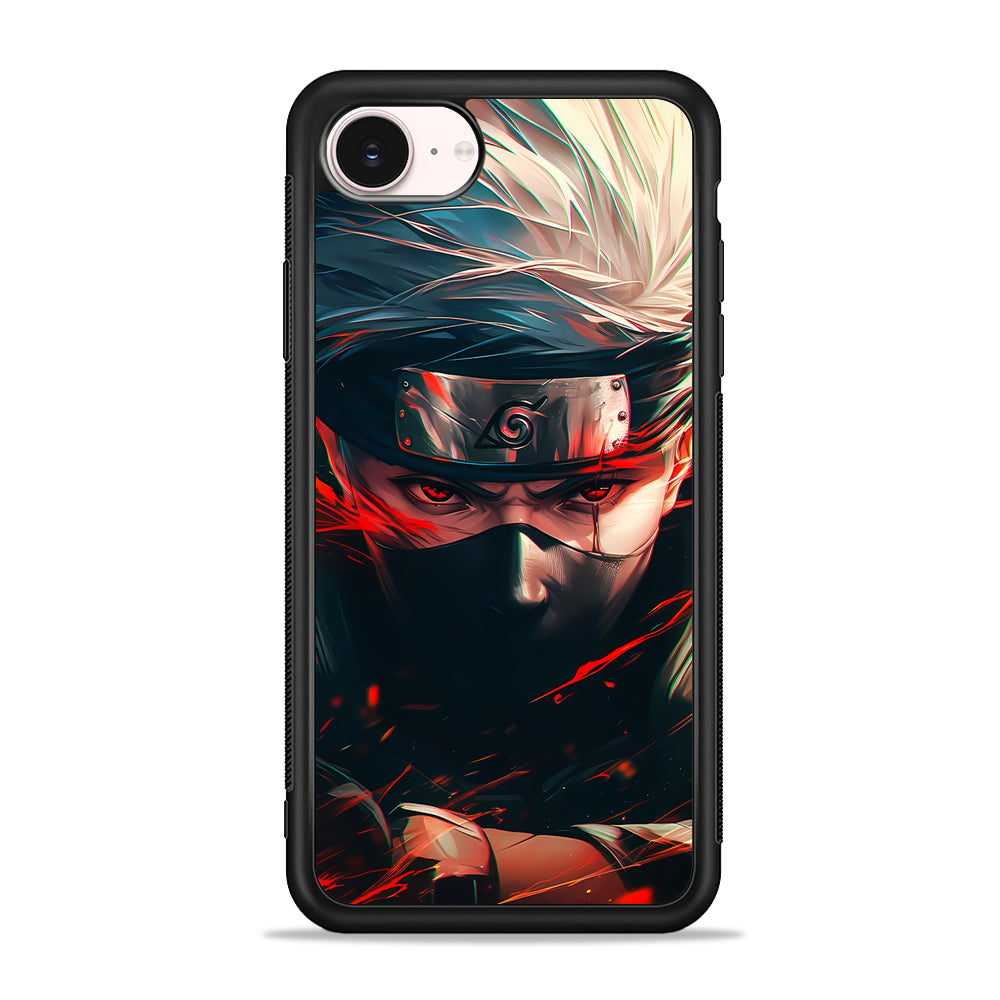Kakashi Hatake Fighting Mode iPhone 17e Case - Silicone Case