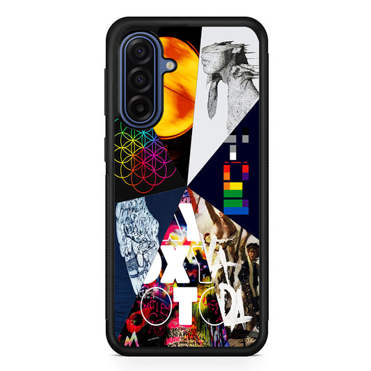 Coldplay Album Cover Collage Samsung Galaxy A17 Case | Slim Protective Phone Cover