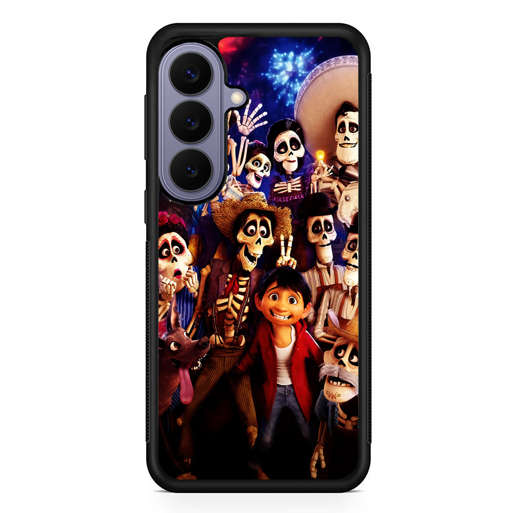 Coco Poster Family Samsung Galaxy S26 Case | Durable Rubber Case for Samsung Galaxy S26