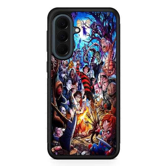 Scary Movie Horror Main Characters Samsung Galaxy A37 Case | Samsung Galaxy A37 Rubber Phone Case