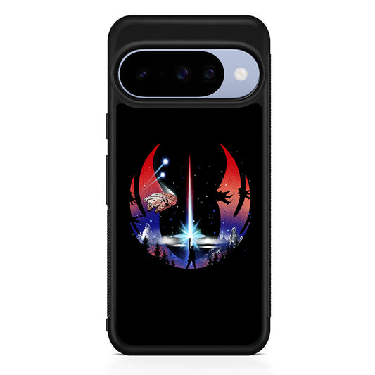 Jedi Order Logo Star Wars Google Pixel 10 Case | Google Pixel 10 Rubber Protective Case