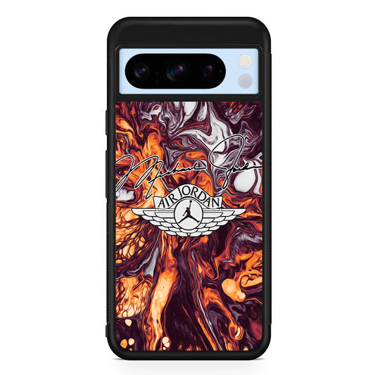 Air Jordan Luxe Signature Marble Google Pixel 8 Pro Case | Slim Protective Cover