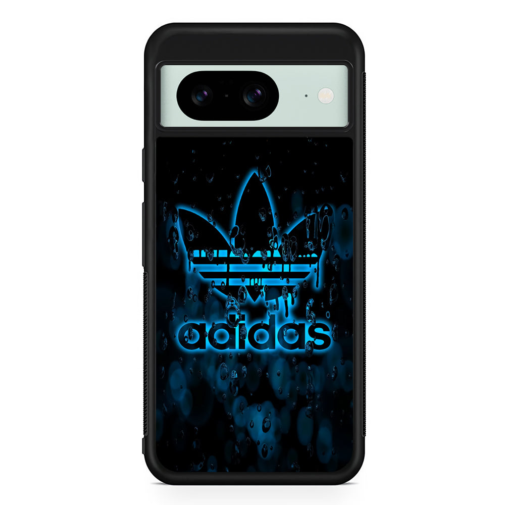 Adidas Blue Water Drop Google Pixel 8 Case | Durable Protective Cover for Google Pixel 8
