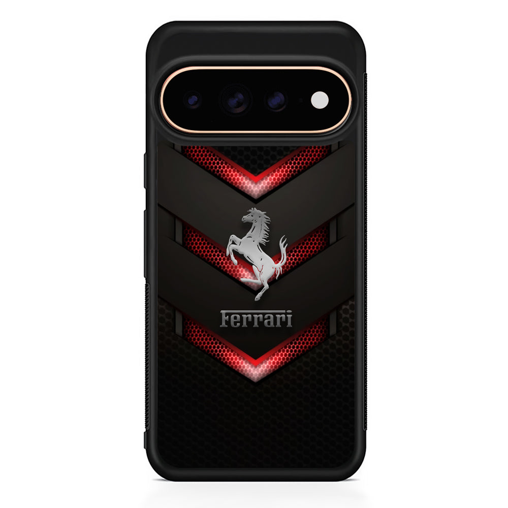 Ferrari Red Steam Google Pixel 11 Pro Case - Stylish Protective Phone Case