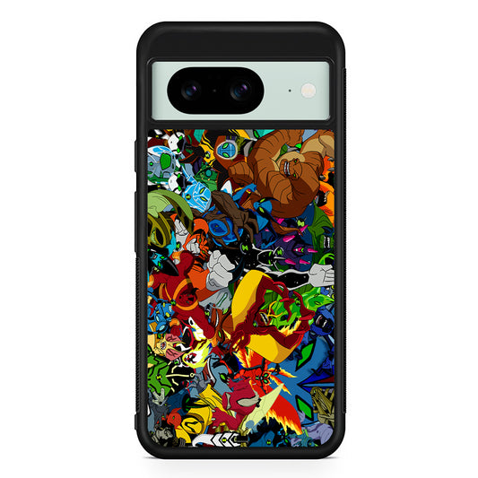 Ben 10 All The Alien Google Pixel 8 Case | Durable Protective Cover for Google Pixel 8