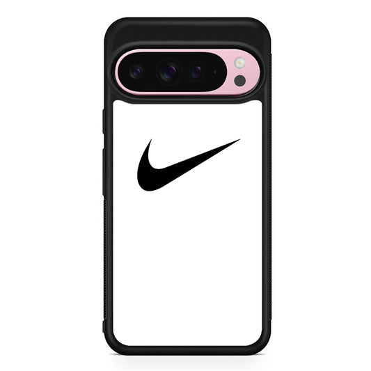 Nike White Milk Black Logo Google Pixel 9 Pro XL Case | Protective Cover