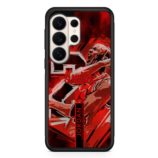 Air Jordan Scream on Fighting Samsung Galaxy S26 Ultra Case | Durable Samsung Galaxy S26 Ultra Phone Case