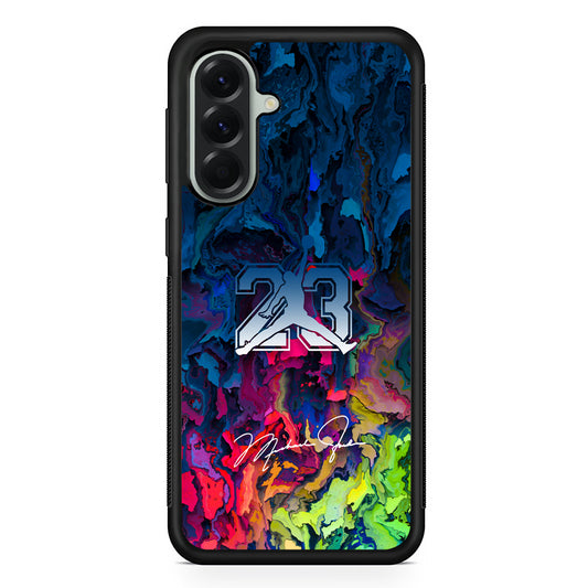 Air Jordan Colorful Exposure Cave Samsung Galaxy A56 Case | Samsung Galaxy A56 Rubber Protective Case