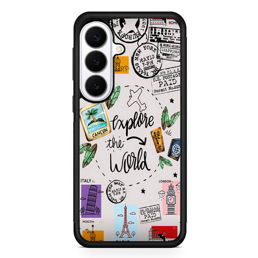 Explore The World Travel Samsung Galaxy S26 Plus Case | Slim Protective Cover for Samsung Galaxy S26 Plus