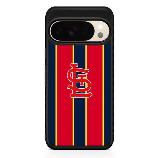 MLB St Louis Cardinals Logo Google Pixel 10 Pro XL Case | Slim Google Pixel 10 Pro XL Protective Case