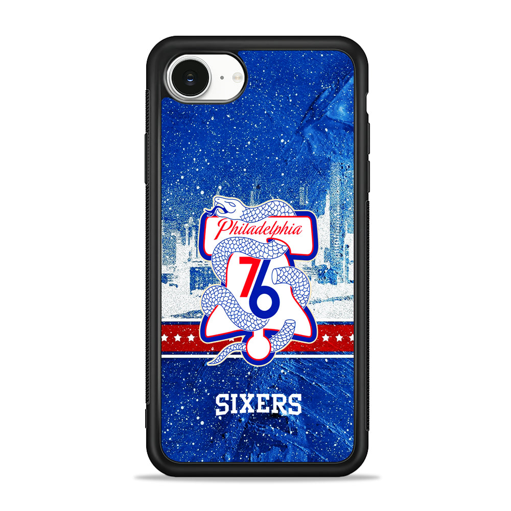 NBA Philadelphia 76ers Sixers iPhone 16e Case | Protective Phone Cover