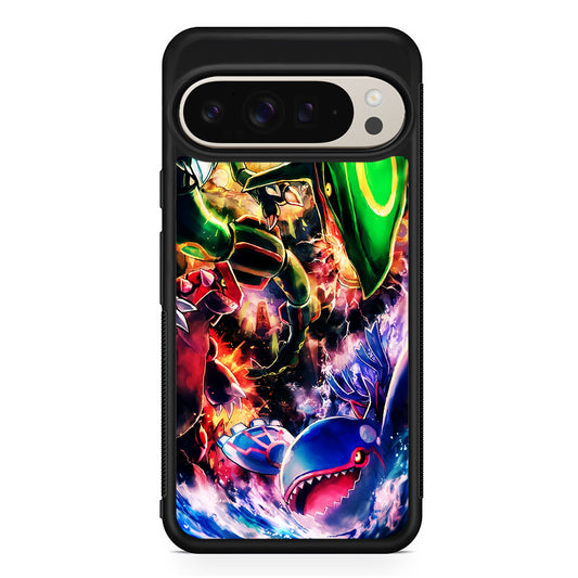 Legendary Pokemon Monsters Trio Google Pixel 9 Pro Case | Slim Protective Cover