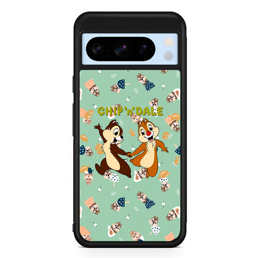 Chip N Dale Walk Happily Google Pixel 8 Pro Case | Slim Rubber Case for Google Pixel 8 Pro