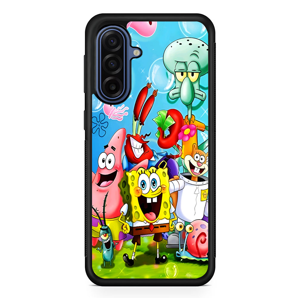 SpongeBob SquarePants Family Samsung Galaxy A17 Case | Slim Protective Phone Cover