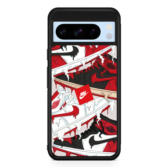 Nike Melt and Drip Google Pixel 8 Pro Case | Premium Protective Case for Google Pixel 8 Pro