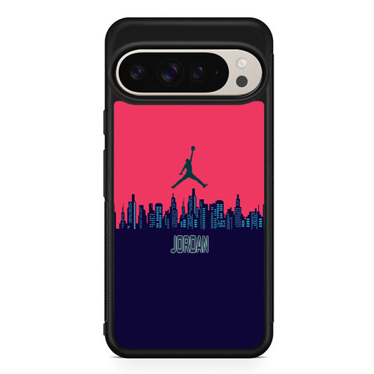 Jordan  Jump City Magenta Google Pixel 9 Pro Case | Slim Protective Cover