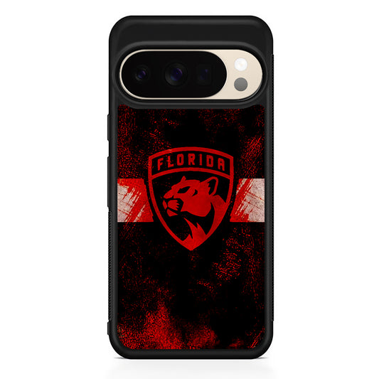 NHL Florida Panthers Abstract Google Pixel 10 Pro XL Case | Slim Google Pixel 10 Pro XL Protective Case