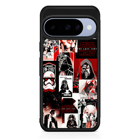 Star Wars Aesthetic Collage Google Pixel 10 Case | Google Pixel 10 Rubber Protective Case