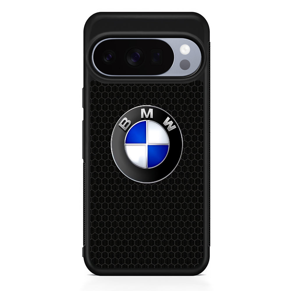 BMW Hexagon Pattern Google Pixel 10 Pro Case | Slim Google Pixel 10 Pro Rubber Case