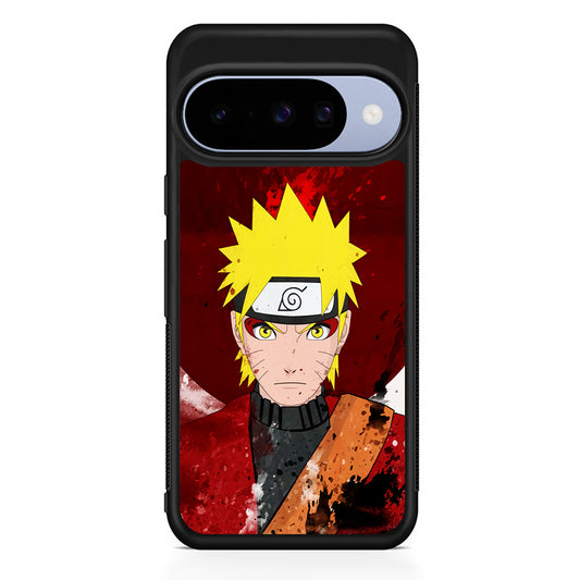 Naruto Art of Senjutsu Google Pixel 10 Case | Google Pixel 10 Rubber Protective Case