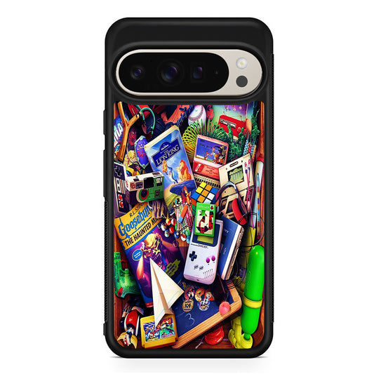 Mushup Game Vintage Google Pixel 9 Pro Case | Slim Protective Cover