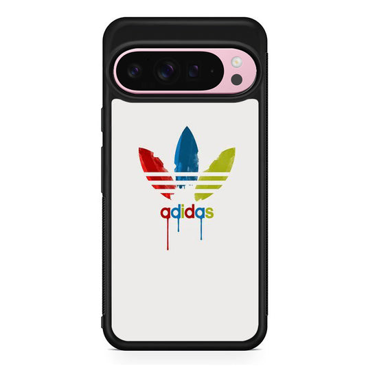 Adidas White Prime Painting Colour Google Pixel 9 Pro XL Case | Protective Cover