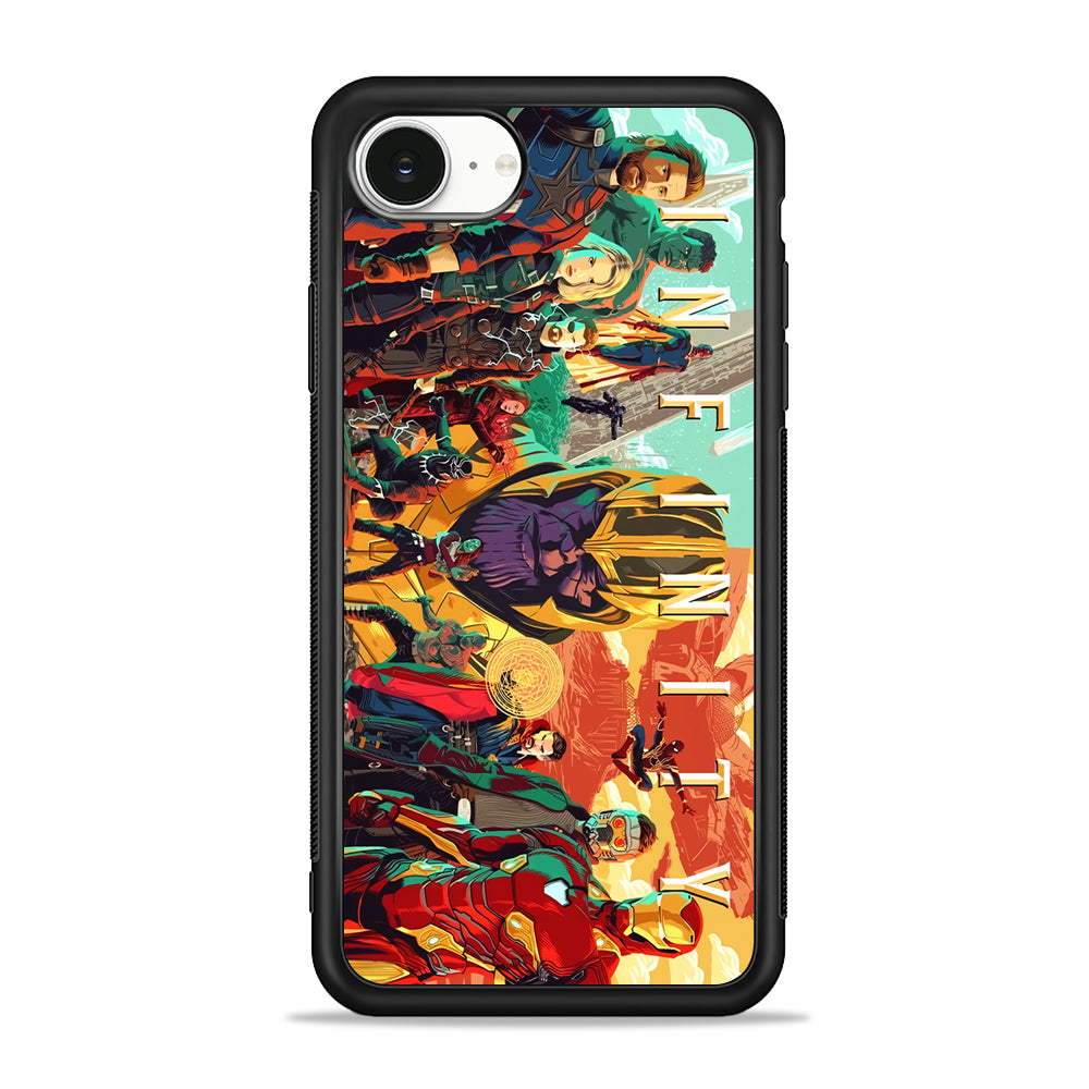 Avenger Infinity All Character iPhone 16e Case | Protective Phone Cover