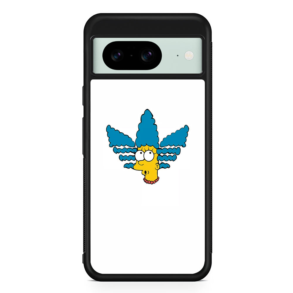 Adidas Marge Simpson Google Pixel 8 Case | Durable Protective Cover for Google Pixel 8