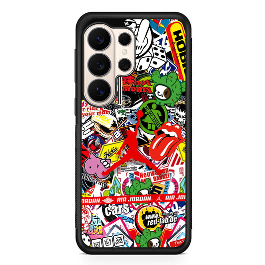Air Jordan Mix Squad Samsung Galaxy S26 Ultra Case | Durable Samsung Galaxy S26 Ultra Phone Case