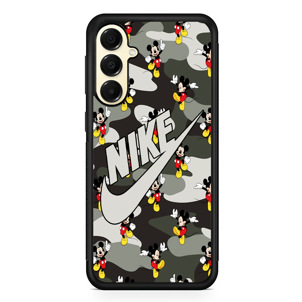 Nike Mickey Camo Samsung Galaxy A16 Case | Custom Protective Samsung Galaxy A16 Case
