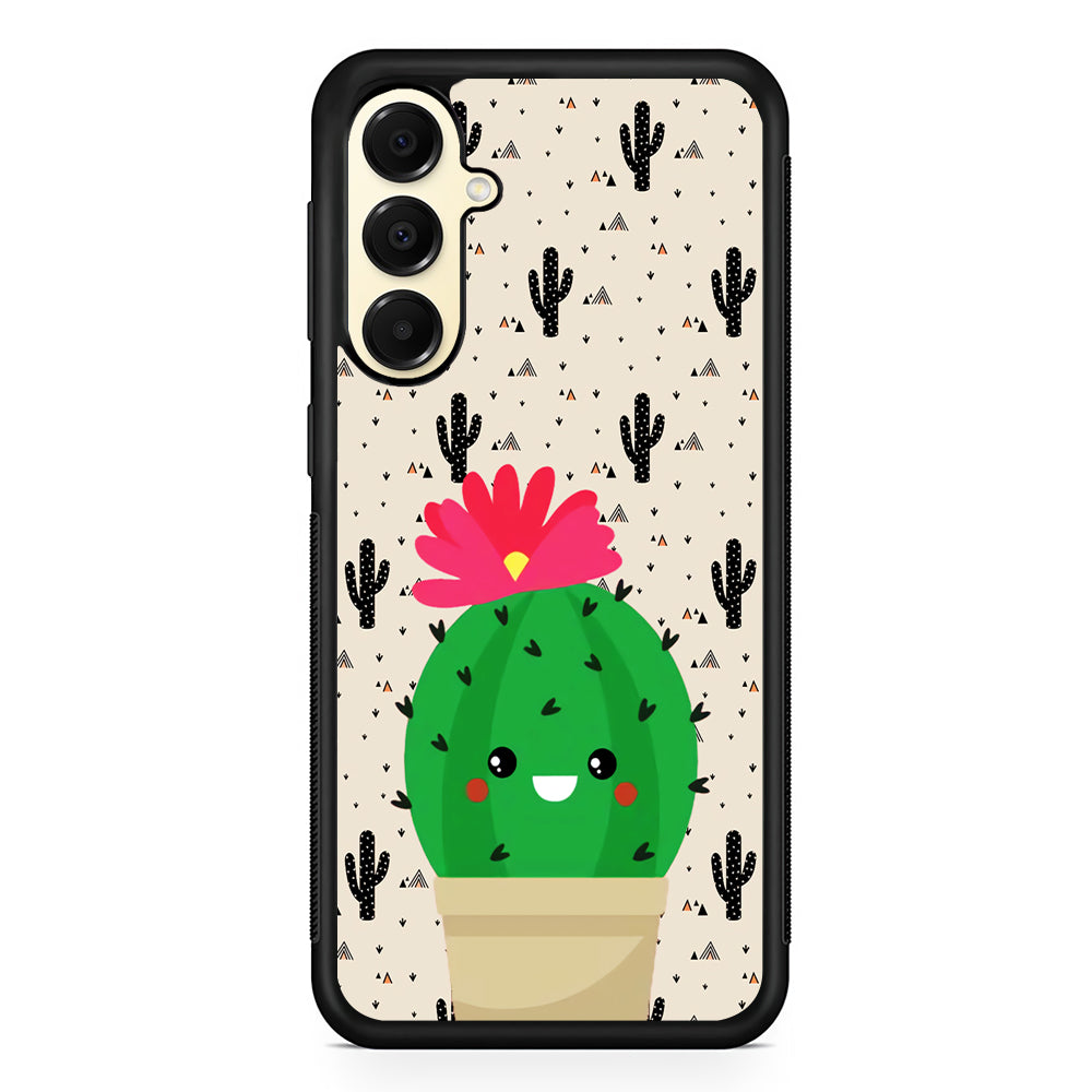 Cactus Tiny Pot Samsung Galaxy A16 Case | Slim Rubber Samsung Galaxy A16 Case