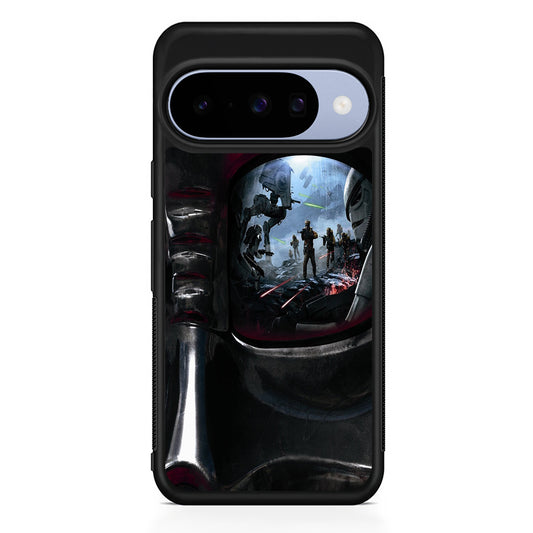 Star Wars Darth Vader Eye Google Pixel 10 Case | Google Pixel 10 Rubber Protective Case