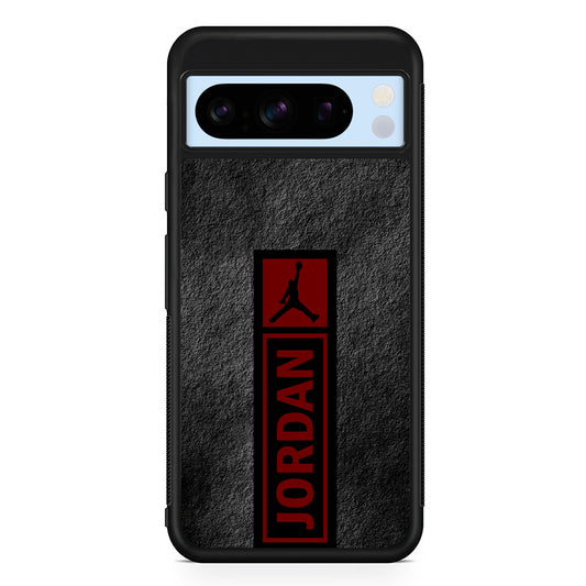 Air Jordan Grey Abstract Google Pixel 8 Pro Case | Slim Protective Cover